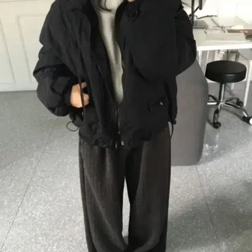 [BUNJANG] ONF ON:D Knitting Pants Charcoal / 오니드 onid 니팅 팬츠 차콜