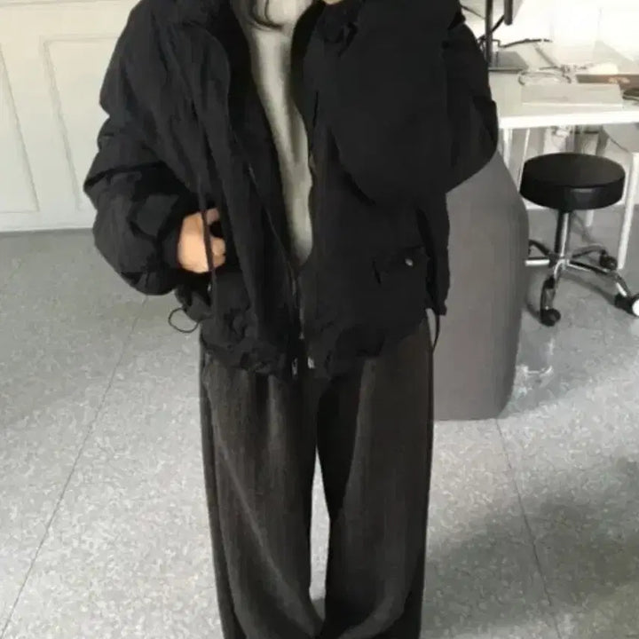 [BUNJANG] ONF ON:D Knitting Pants Charcoal / 오니드 onid 니팅 팬츠 차콜