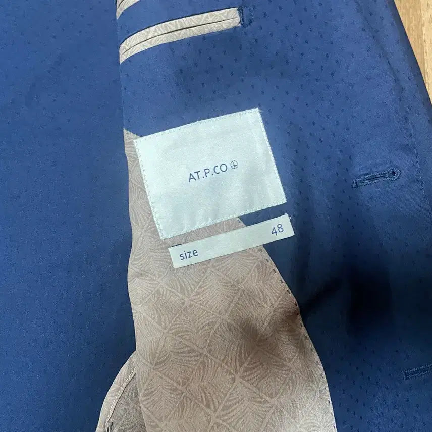 [BUNJANG] AT.P.CO Navy Men's Suit Jacket / AT.P.CO 네이비 남성 정장 자켓 및 바지