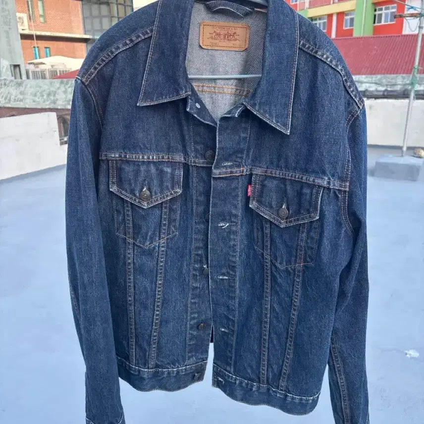 [BUNJANG] Levi's Denim Trucker Jacket 70505 / 리바이스 데님 트러커 자켓 청자켓 70505