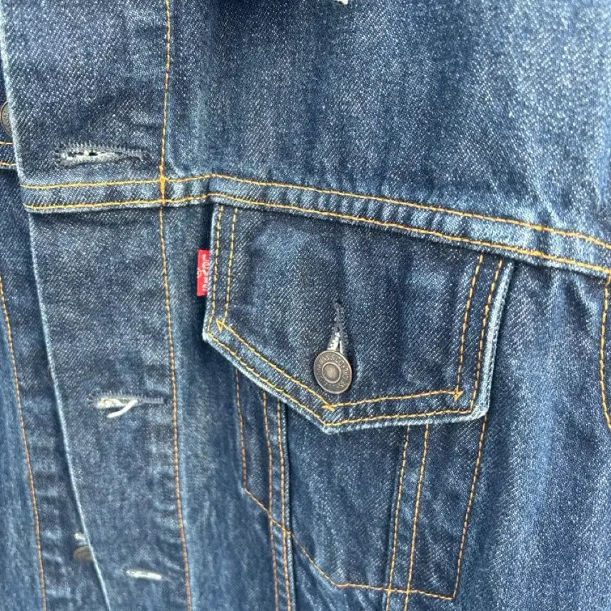 [BUNJANG] Levi's Denim Trucker Jacket 70505 / 리바이스 데님 트러커 자켓 청자켓 70505
