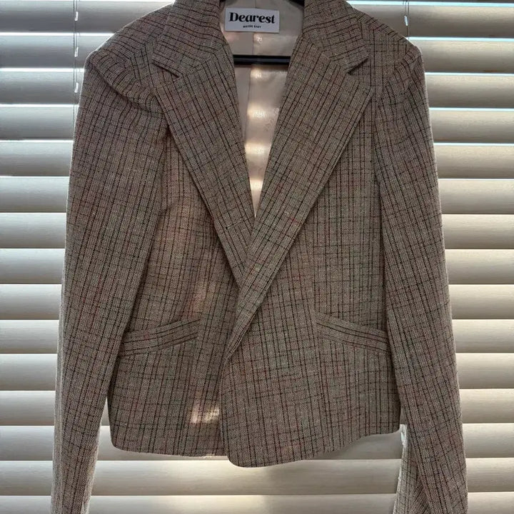 [BUNJANG] Maybebaby Dearest Check Jacket / 메이비베이비 Dearest 체크 자켓