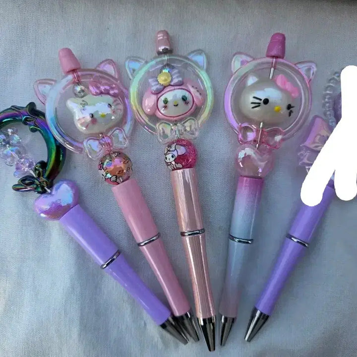 [BUNJANG] Character Ballpoint Pen Decoration / 키티 캐릭터 볼펜 꾸미기 볼꾸 판매합니다!