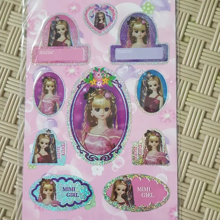 [BUNJANG] Mimi Glitter Sticker / 미미 반짝이 스티커