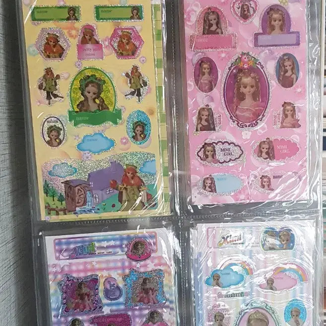 [BUNJANG] Mimi Glitter Sticker / 미미 반짝이 스티커