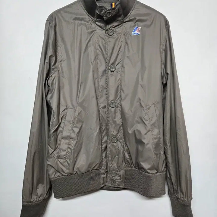 [BUNJANG] K.Way Button Windbreaker Jacket M / K.Way 까웨 버튼 바람막이 점퍼 M