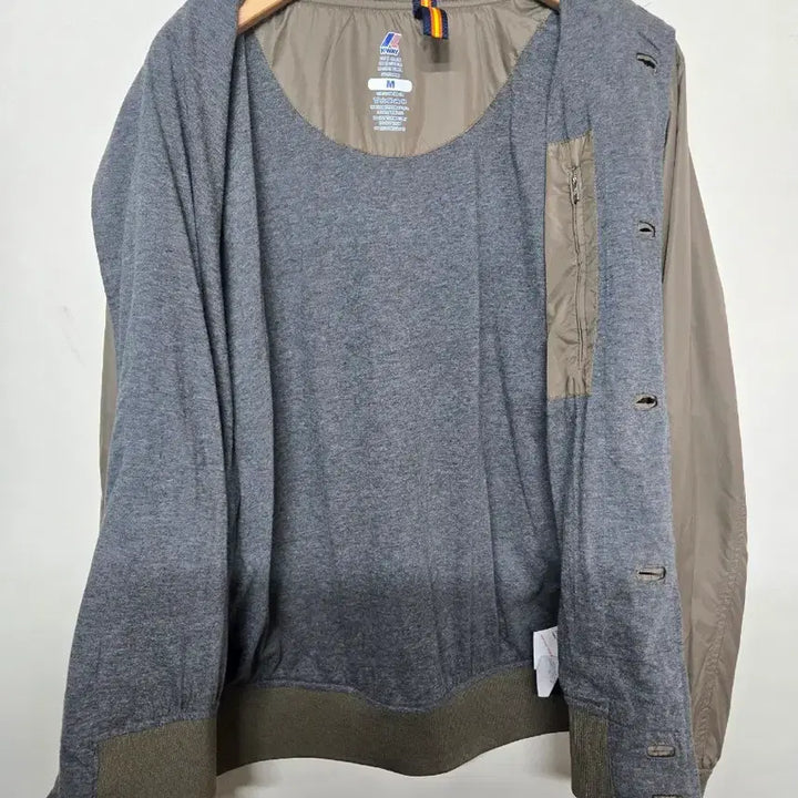 [BUNJANG] K.Way Button Windbreaker Jacket M / K.Way 까웨 버튼 바람막이 점퍼 M