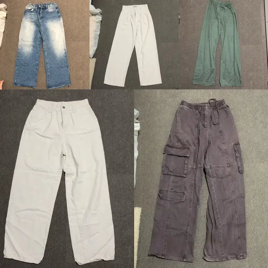[BUNJANG] Bundle Set Pants / 바지 5개 일괄 판매