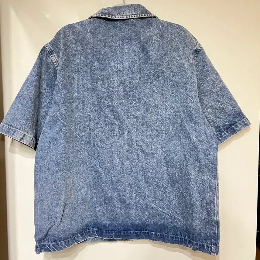 [BUNJANG] Zara Two-Way Denim Zipper Shirt Jacket / (L)자라 투웨이 데님 지퍼 셔츠 자켓