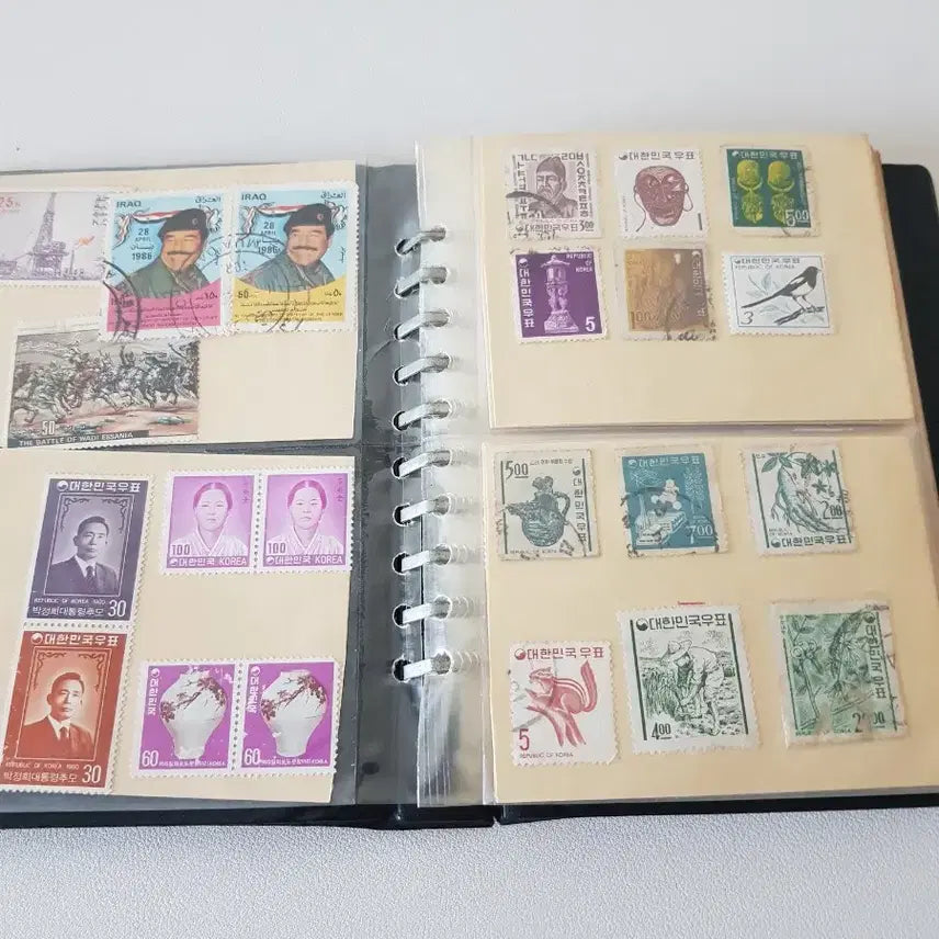 [BUNJANG] Vintage Stamp Collection / 옛날 우표첩