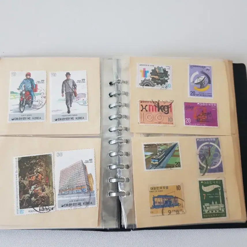 [BUNJANG] Vintage Stamp Collection / 옛날 우표첩