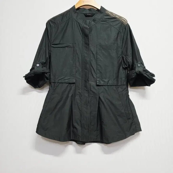 [BUNJANG] The iS:SUE Heristreaming Jacket / 더아이잗 허리스트리밍 반팔 자켓 점퍼