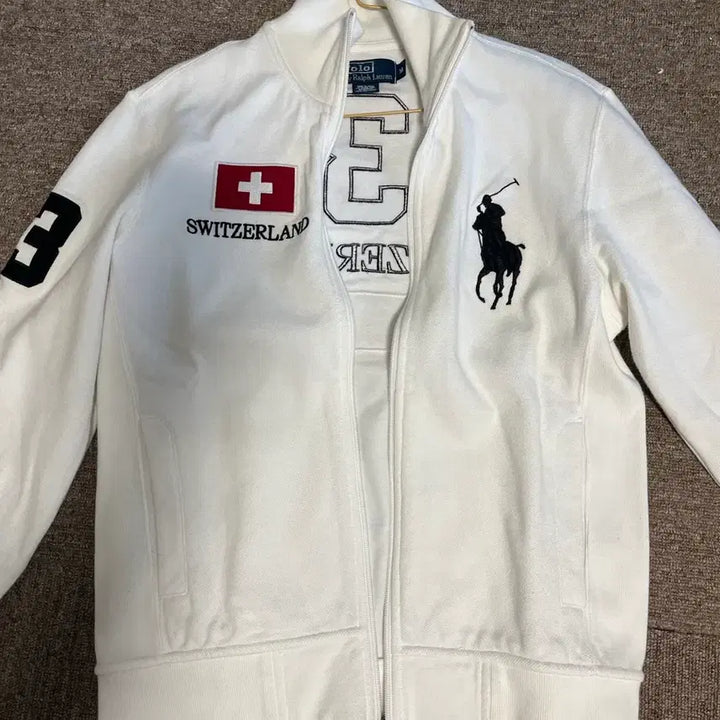 [BUNJANG] Polo Big Pony Cotton Zip-up / 폴로 빅포니 코튼집업