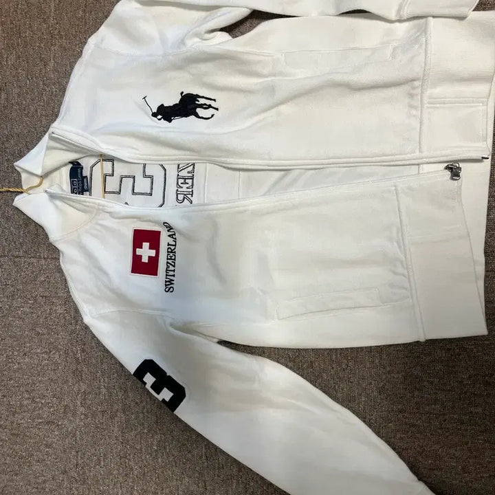 [BUNJANG] Polo Big Pony Cotton Zip-up / 폴로 빅포니 코튼집업