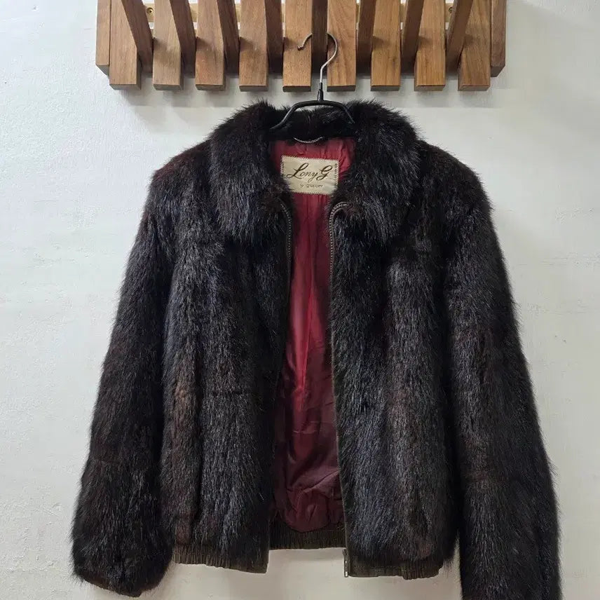 [BUNJANG] Canada Mink Brown Jacket / 캐나다밍크 자켓 브라운