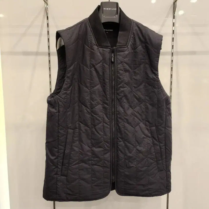 [BUNJANG] Jill Stuart Black Quilted Vest 105 / 질스튜어트 블랙 퀼팅 조끼 패딩 베스트 105