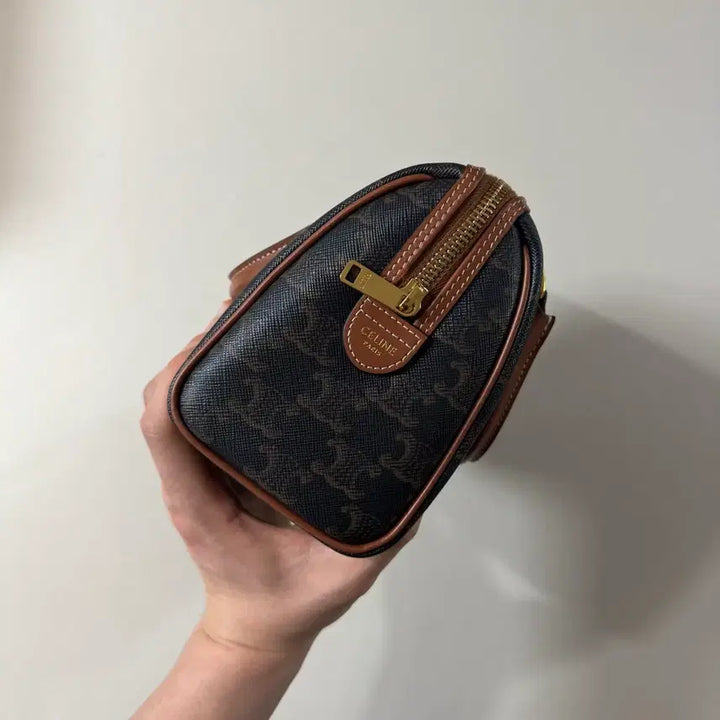 [BUNJANG] Celine Triomphe Mini Boston Bag / [정품/당일출고]셀린느 트리오페 미니 보스턴백 / 크로스백