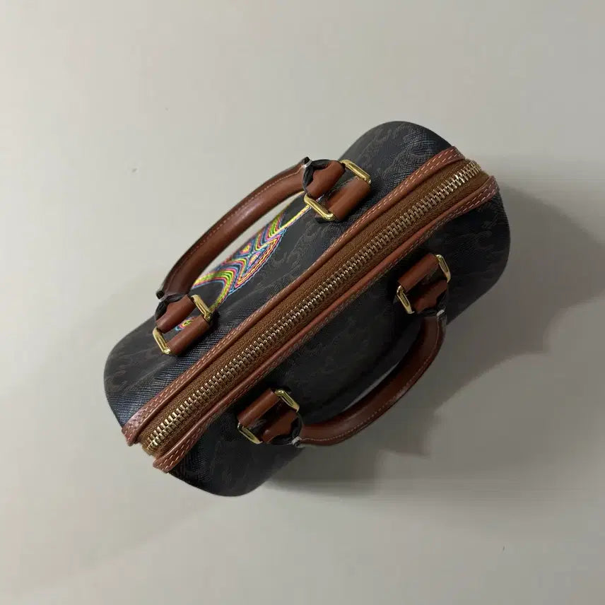 [BUNJANG] Celine Triomphe Mini Boston Bag / [정품/당일출고]셀린느 트리오페 미니 보스턴백 / 크로스백