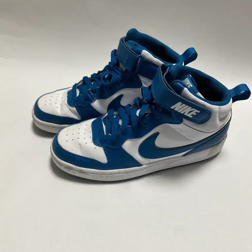 [BUNJANG] Nike Court Borough Mid 2 GS Marina Blue Size 245 / 나이키 코트 버로우 미드 2 GS 마리나 블루 245 사이즈