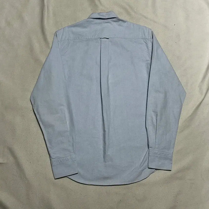 [BUNJANG] Maison Kitsune Tricolor Fox Sky Blue Cotton Shirt / 38 메종키츠네 트리컬러 폭스 스카이블루 코튼 셔츠