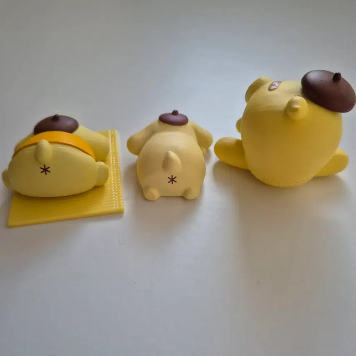 [BUNJANG] Sanrio Pompompurin Gacha 3-Piece Bundle Set / 산리오 폼폼푸린 가챠 3개 일괄