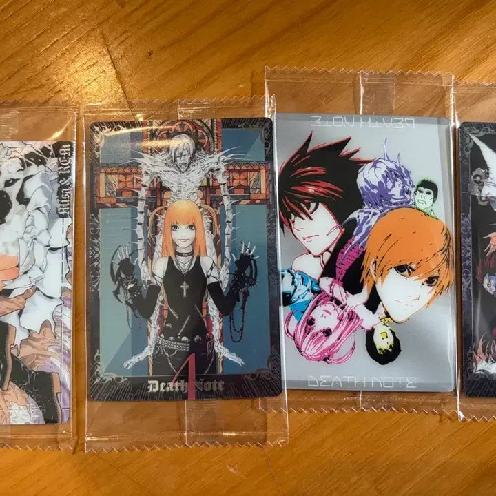 [BUNJANG] Death Note Illustration Card / 데스노트 원화 웨하스 카드