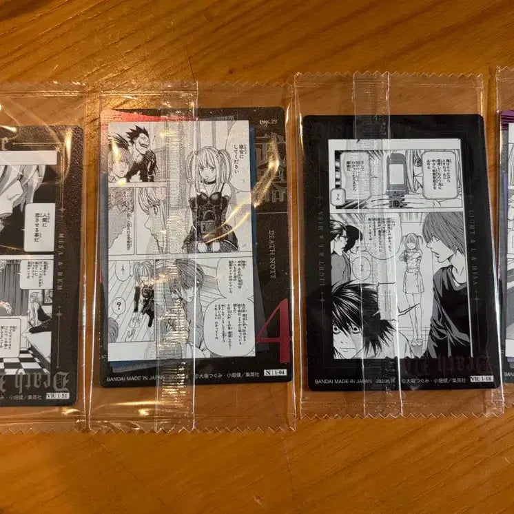 [BUNJANG] Death Note Illustration Card / 데스노트 원화 웨하스 카드