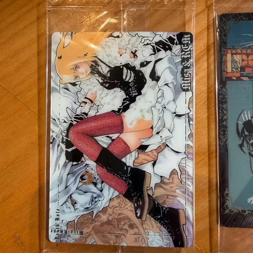 [BUNJANG] Death Note Illustration Card / 데스노트 원화 웨하스 카드