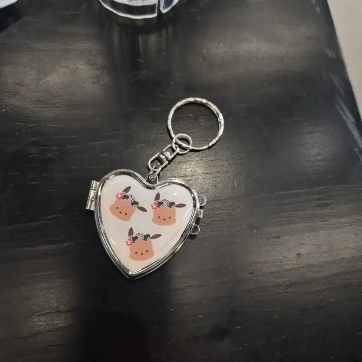 [BUNJANG] Pochacco Double-sided Mirror Keyring / 포차코 양면 거울 키링 웨이크메이크