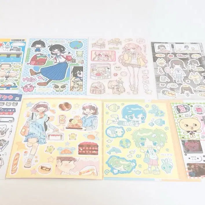 [BUNJANG] Various Stickers Bundle Set / 다꾸스티커 일괄/다꾸일괄/히나쿠우/도미월드/모난베어/인물다꾸/인물스티커