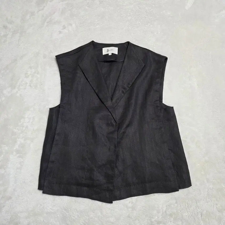 [BUNJANG] G.Studio Linen Vest Khaki / (66)여성 지스튜디오 린넨 베스트 카키