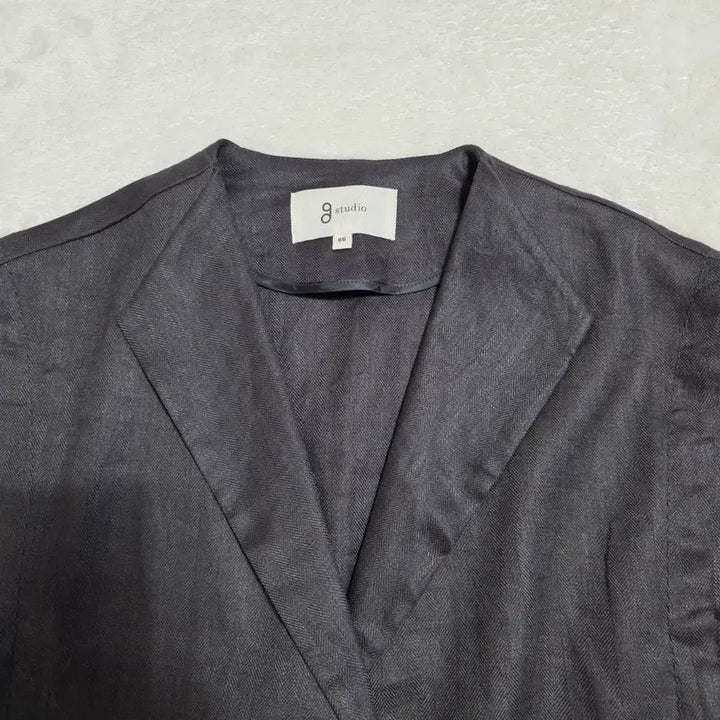 [BUNJANG] G.Studio Linen Vest Khaki / (66)여성 지스튜디오 린넨 베스트 카키