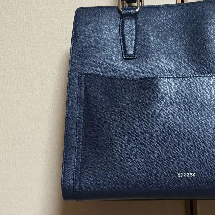 [BUNJANG] Hazzys Saffiano Leather Tote & Shoulder Bag / 택포함)헤지스 사피아노 가죽 토트백&숄드백