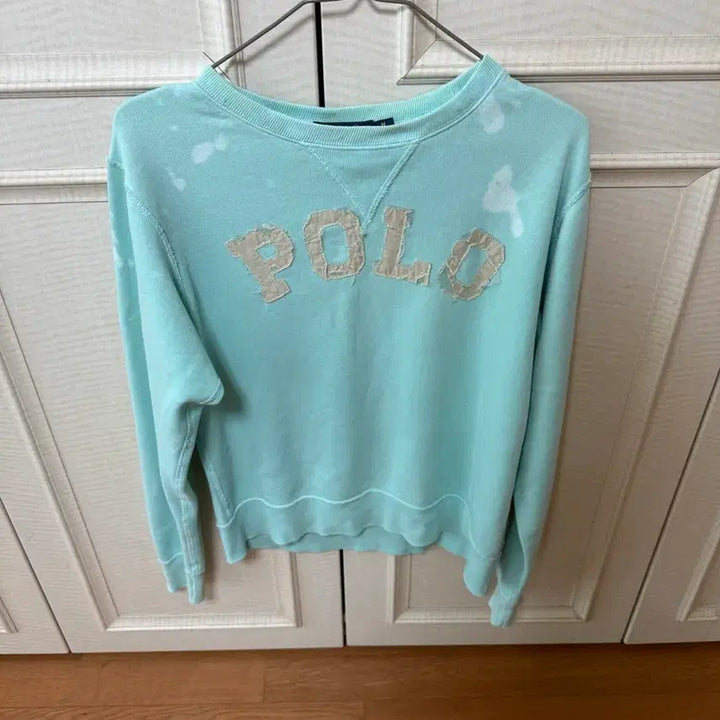 [BUNJANG] Ralph Lauren Vintage Mint Green Sweatshirt / 랄프로렌빈티지맨투맨