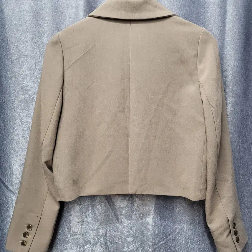 [BUNJANG] O.F.B Crop Jacket Brown / O.F.B 크롭 자켓 브라운