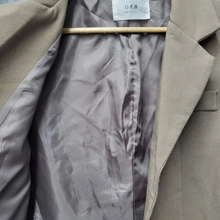 [BUNJANG] O.F.B Crop Jacket Brown / O.F.B 크롭 자켓 브라운