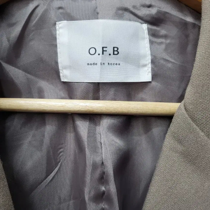 [BUNJANG] O.F.B Crop Jacket Brown / O.F.B 크롭 자켓 브라운