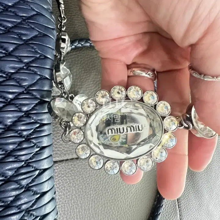 [BUNJANG] Miu Miu Crystal Clutch &amp; Handbag / 미우미우 크리스탈 크러치&amp;핸드백