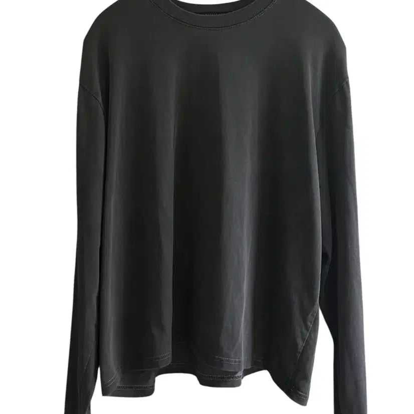 [BUNJANG] 2PLAN Mildy Pigment Crop Tee Charcoal / 투플랜 마일디 피그먼트 크롭티 Charcoal