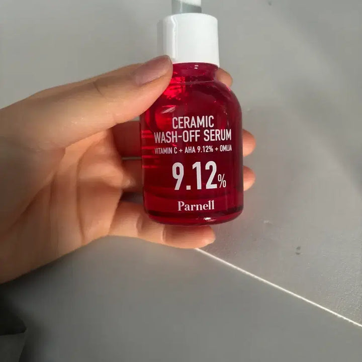 [BUNJANG] Paran A.H.A 9.12 Omija Ceramic Wash Off Serum / 파넬 아하 9.12 오미자 도자기 워시오프 세럼