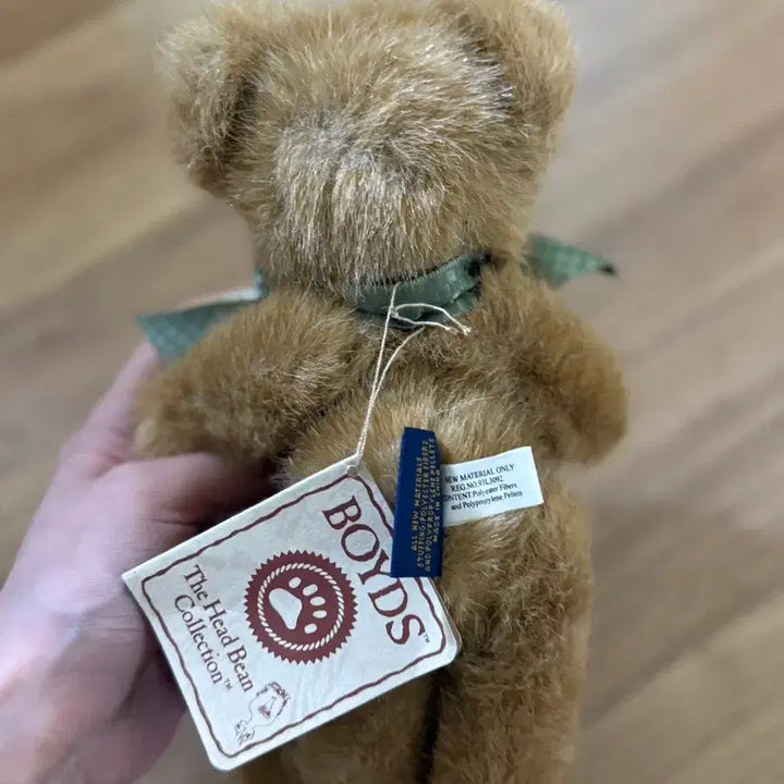 [BUNJANG] Boysbear Flower Pattern Heart Bear Doll / 보이즈베어 꽃무늬 하트 곰인형 My Mom My Friend