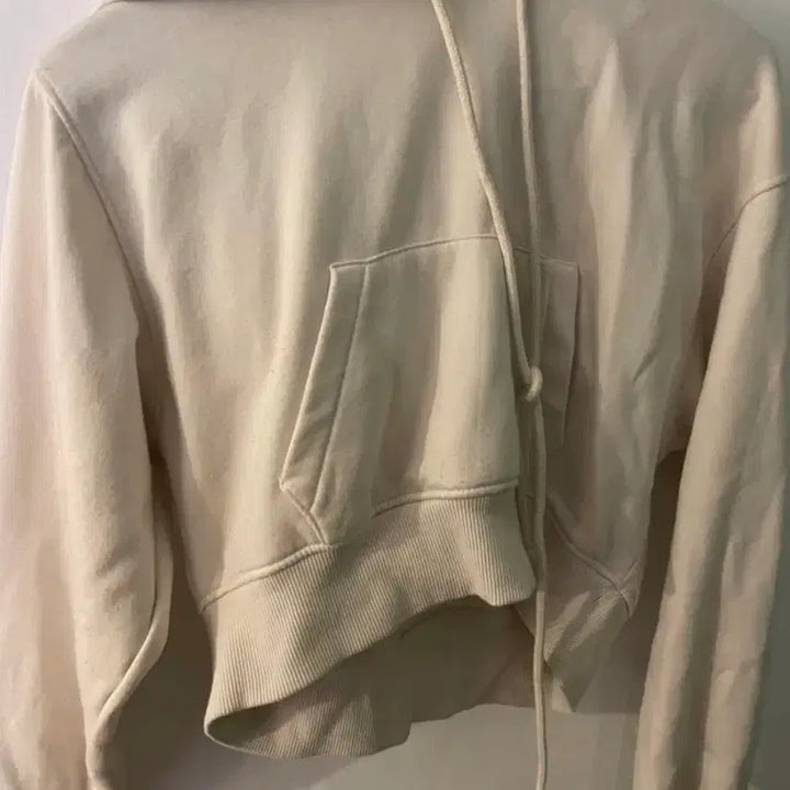 [BUNJANG] ZARA Cropped Fleece Hoodie (S) / 자라 크롭 기모 후드티 s