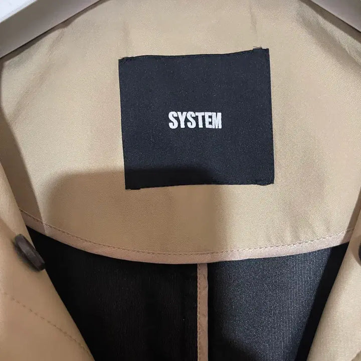 [BUNJANG] System Homme Hooded Coat - Beige / 시스템옴므 후드 코트 100