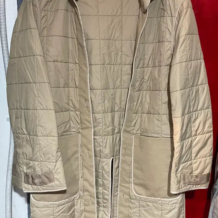 [BUNJANG] System Homme Hooded Coat - Beige / 시스템옴므 후드 코트 100