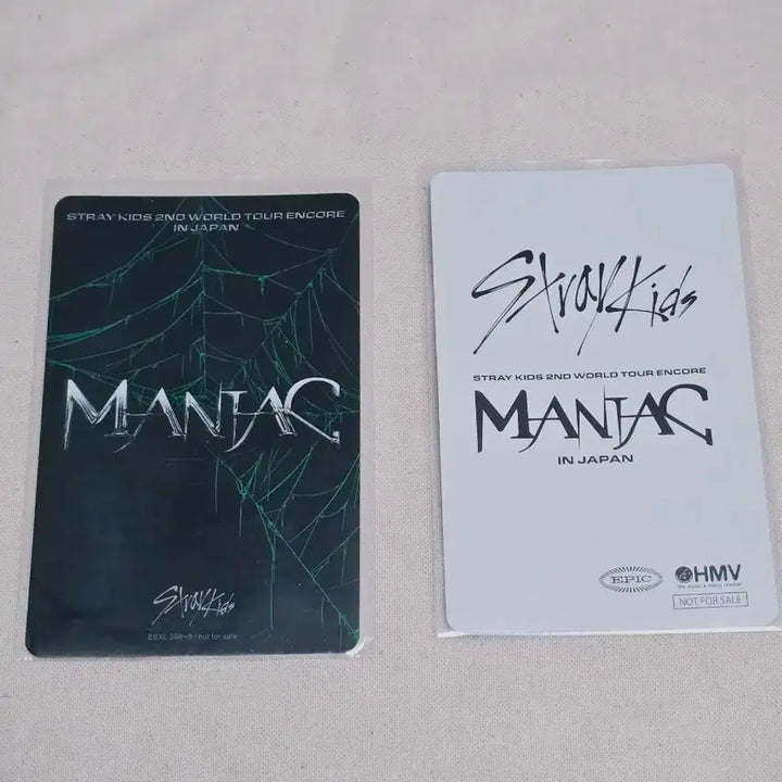 [BUNJANG] Stray Kids Changbin Maniac Blu-ray HMV POB Photocard / 창빈:)스키즈 일본 창빈 블루레이 HMV 특전 창빈 포카