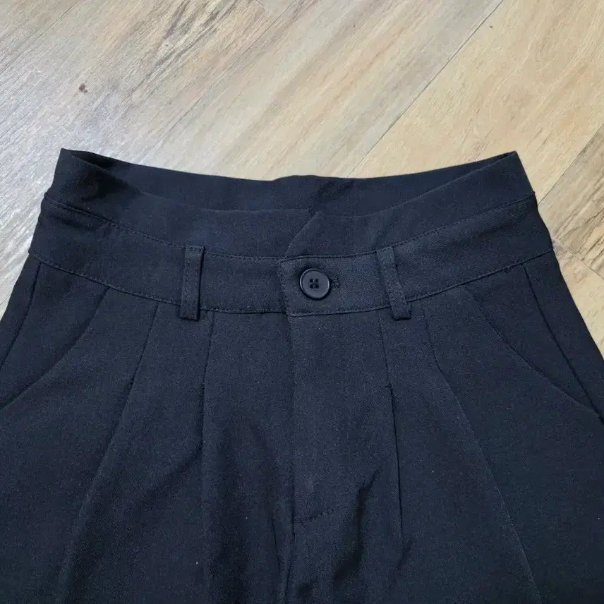 [BUNJANG] Pleats Shorts Set (Black, Beige) XS / 플리츠 반바지 세트(블랙.베이지) xs 새상품