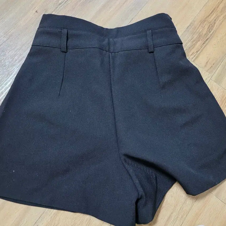 [BUNJANG] Pleats Shorts Set (Black, Beige) XS / 플리츠 반바지 세트(블랙.베이지) xs 새상품