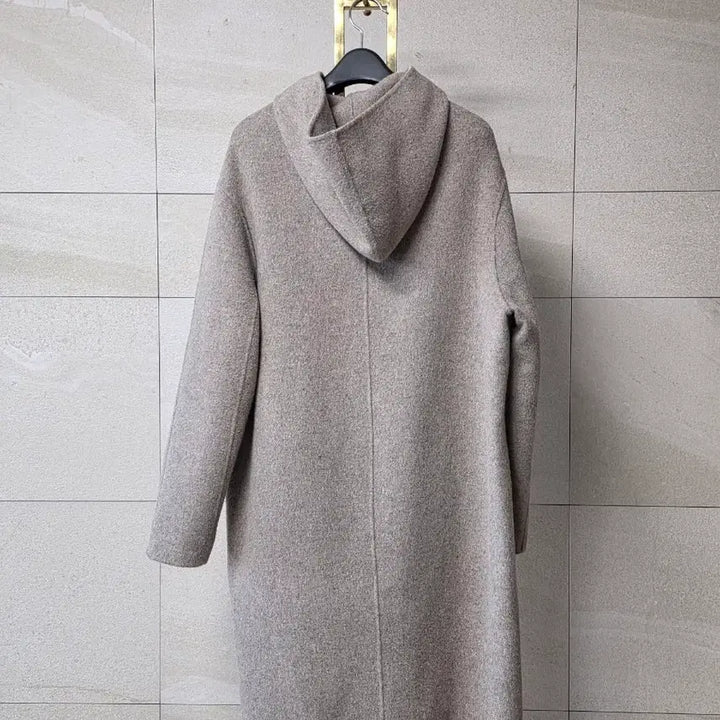 [BUNJANG] HELVETICA Handmade Wool Hooded Zipper Coat / 헬베티카(HELVETICA) 핸드메이드 울 후드 지퍼 코트