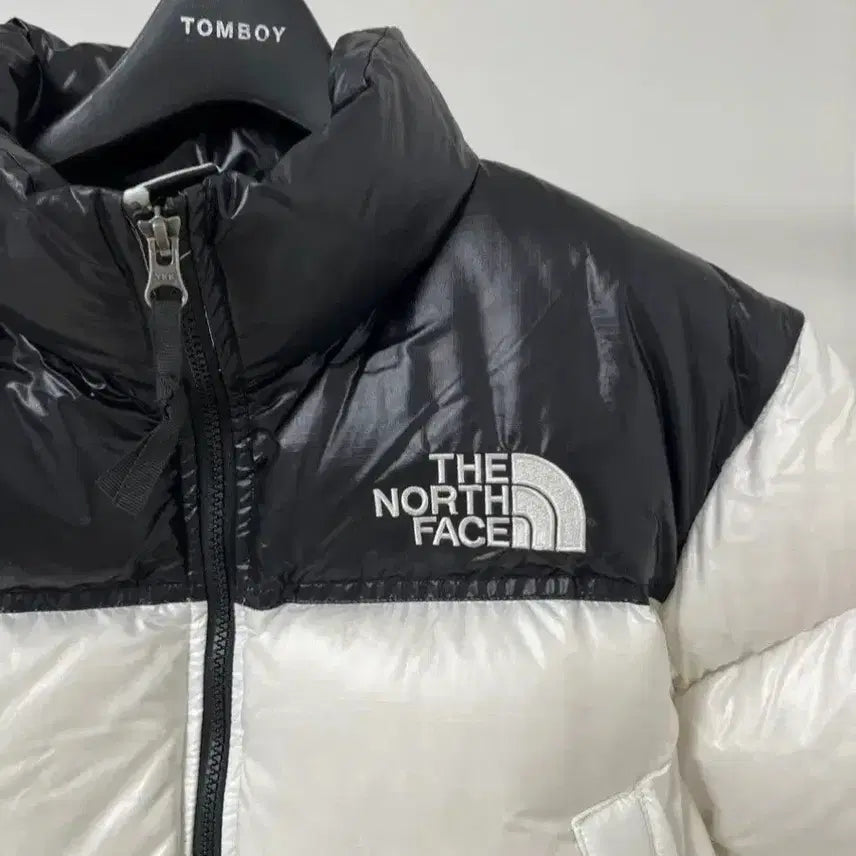 [BUNJANG] The North Face White Label Nuptse Short Puffer Jacket / 노스페이스 화이트라벨눕시 숏 화이트