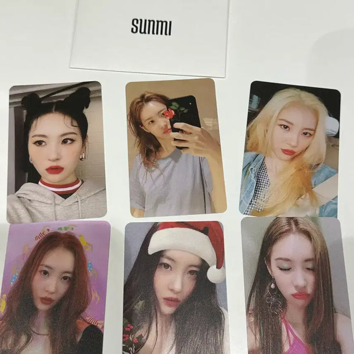 [BUNJANG] Wonder Girls Sunmi Photocard Set / 원더걸스 선미 포카 세트